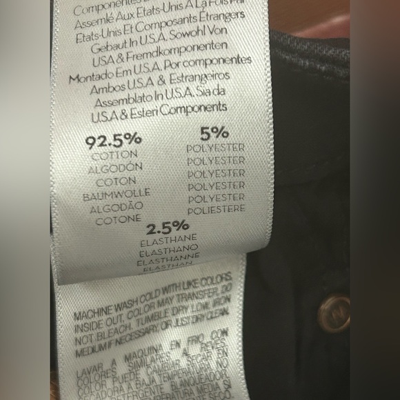 Mother The Looker Ankle Fray Guilty As Sin Black Jean Size 28 - Picture 7 of 13